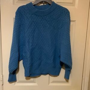 Blue Crew Neck Sweater